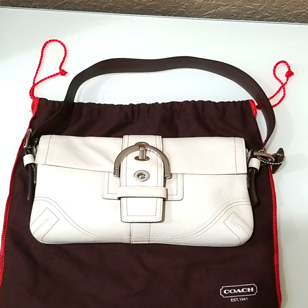 Off white coach bag